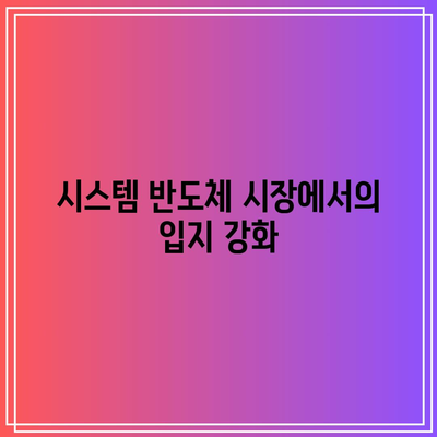 오픈엣지테크놀로지: AI 및 시스템 반도체 관련주