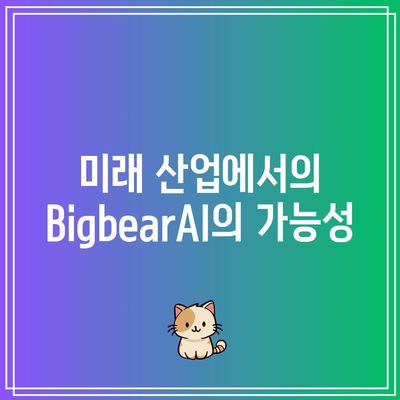 BigbearAI: 챗GPT 관련주 투자 기회