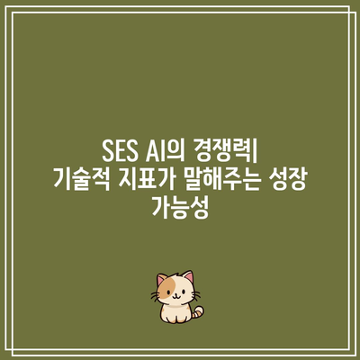 SES AI 주가: 기술적 지표가 보여주는 긍정적인 신호