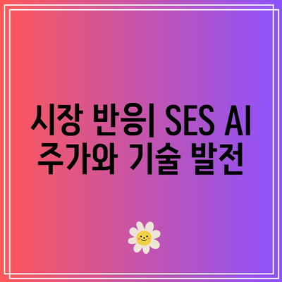 SES AI 주가: 기술 혁신이 주가 상승 주도