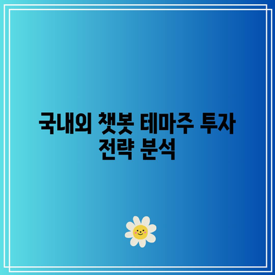 챗봇 테마주 소개: SK텔레콤, 엔비디아, 솔트룩스 등